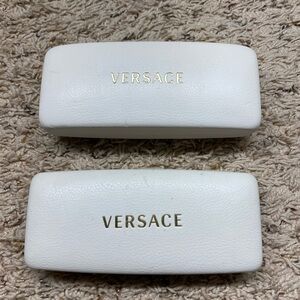 2 Versace Sunglasses cases white